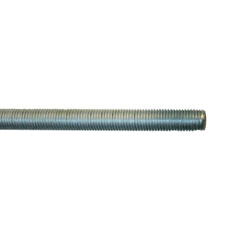 Gewindestange M4 / 4.8 verzinkt  blau Länge 1000 mm
