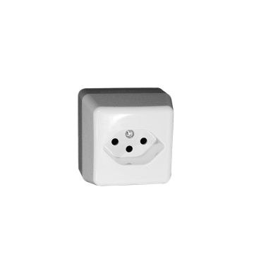 Prise AP Feller Standard blanc T13 10A