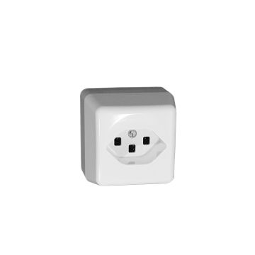Prise AP Feller Standard blanc T23 16A