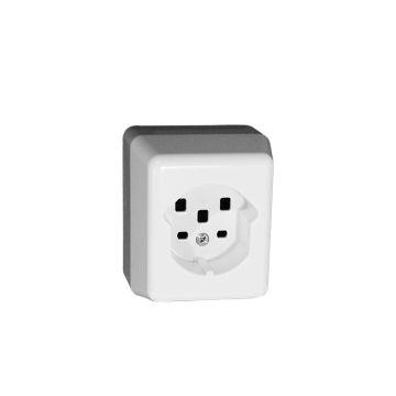 Prise AP Feller Standard blanc T25 16A 230/400V