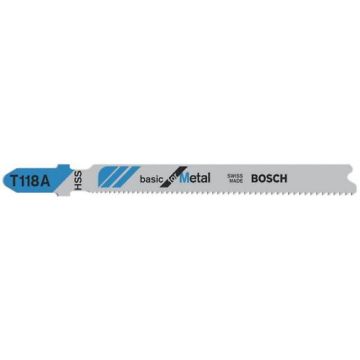 Stichsägeblätter T 118 A Bosch - Pack à 5 Stück