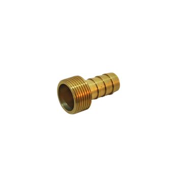 Raccord en laiton filetage ext. 3/8" - 10 mm