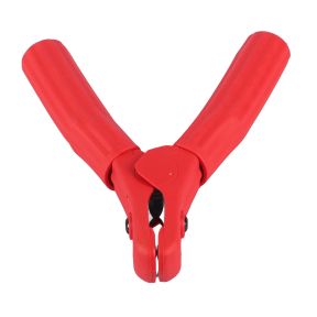 Batterieklemme 100 A rot vollisoliert