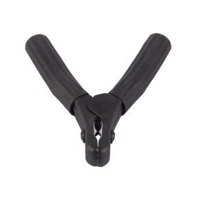 Batterieklemme 100 A schwarz vollisoliert