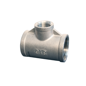 T-St&uuml;ck reduziert Edelstahl Nr. 130 2"-1"