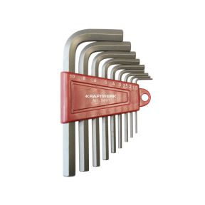 Winkelstiftschlüssel-Satz 6-kt 9tlg KRAFTWERK 1.5-10mm