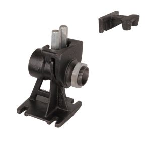 Kupplungsfuss EASY B 2"-11/2" IG/AG mit Führungsoberteil/Gleitstück 2-Rohr