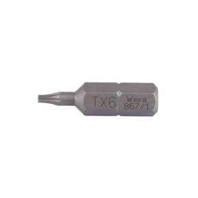 Bit 1/4"-6kt Schraubendrehereinsatz WERA TORX TX6x25