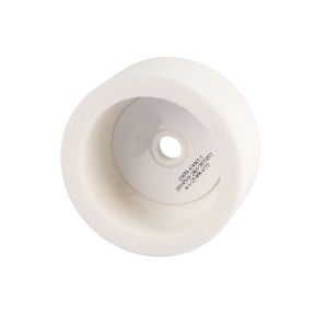 Topfscheibe weiss Ø100x45x14mm