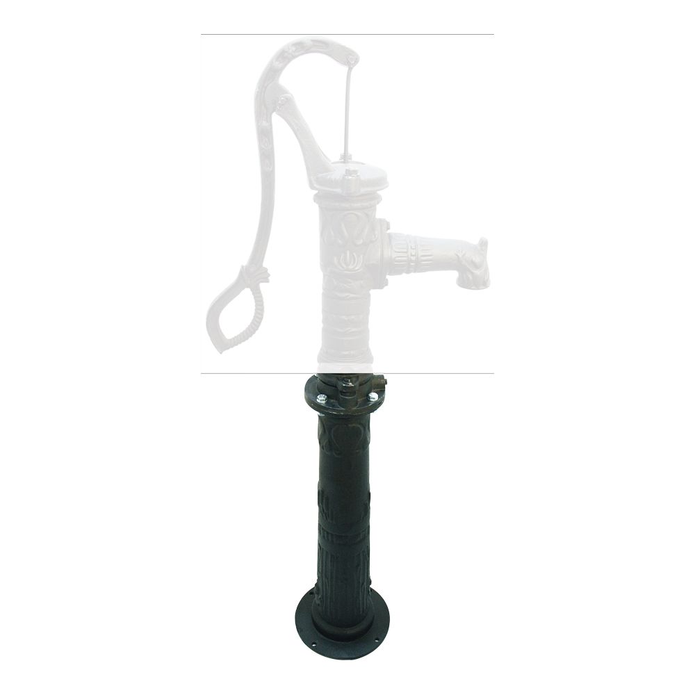 Säule (Sockel) Ziehbrunnenpumpe Nostalgie Gehäuse GG grau lackiert