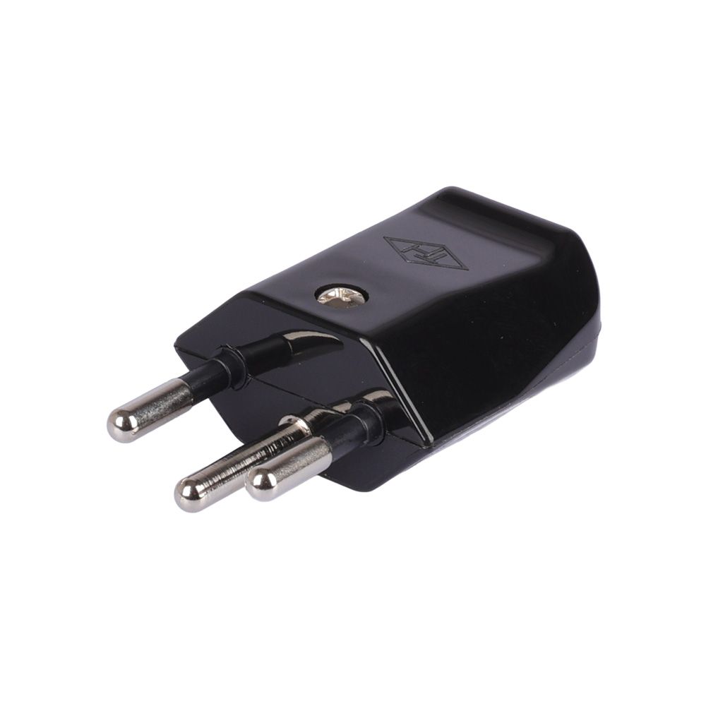Stecker TH T12 3polig schwarz