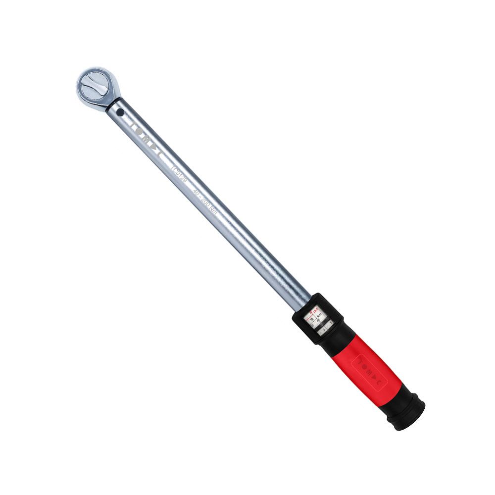 Drehmomentschlüsel TOMAC 1/2" 40-200Nm (Dual-Fensterskala 0.5Nm (+/-4%))