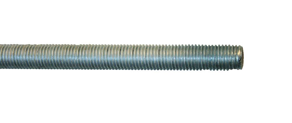 Gewindestange M6 / 8.8 verzinkt blau Länge 1000 mm