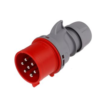 Stecker CEE 32A/7 (6L+E) 6h 400V IP44