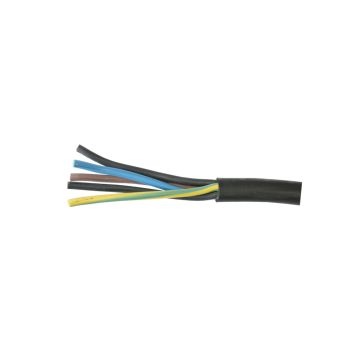 Kabel GD 5x1.5 mm² schwarz H05RR-F