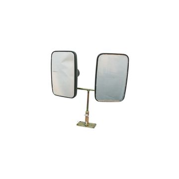 Frontspiegelhalter Set - Halter für horizontalen Anbau