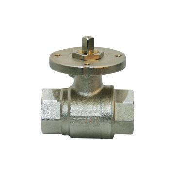 Kugelhahn für Antrieb elektrisch 1/2" - Innengewinde 2-Weg