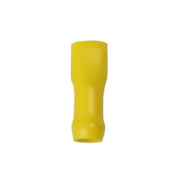 Connecteurs femelles entièrement isolés PVC 4-6mm2 6.3mm