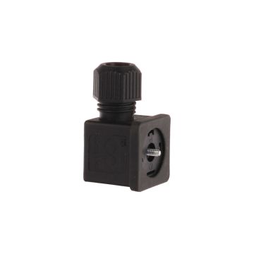 Anschluss-Stecker B zu Magnetspule quadratisch