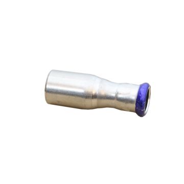 Raccord a sertir en inox reduction 54x42 ext/int