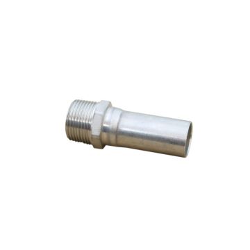 Raccord a sertir  inox pièce de transition 54mm-2" filetage ext