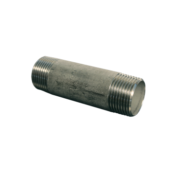 Rohrnippel Edelstahl Nr. 530 - 1/4"-60mm