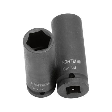 Schlag-Steckschlüsseleinsatz KRAFTWERK 1/2" lang 30mm 
