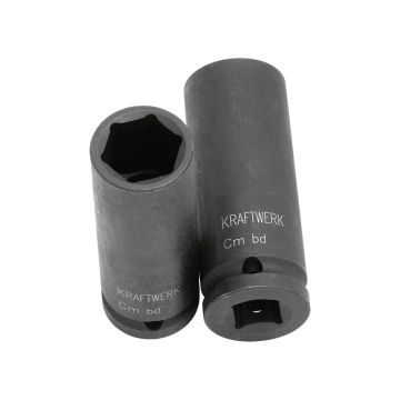 Schlag-Steckschlüsseleinsatz KRAFTWERK 1/2" lang 27mm