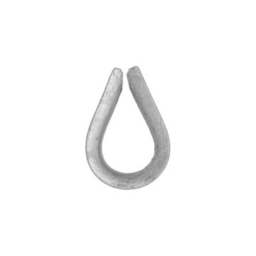 Cosse pour câbles galvanisée Ø 12 mm
