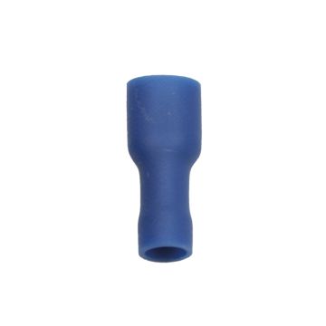 Connecteurs femelles entièrement isolés PVC bleu 1.5-2.5mm2 6.3mm