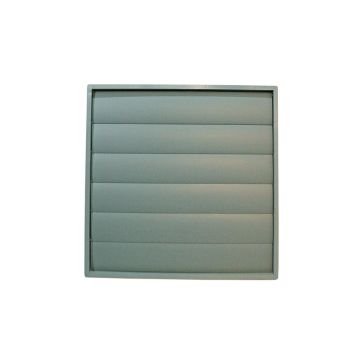 Klappverschluss automatisch mit Lamellen zu Ventilator Ø 350mm