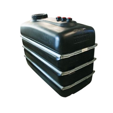 Cuve de stockage PEDF 1100-S noir - 1100 Litres en PE
