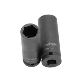 BRAZEN Steckschlüssel 19mm | 2er-Pack, 1/2" Antrieb, Schlagfest & Tief