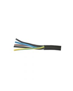 Kabel GD 5x1.5 mm² schwarz H05RR-F