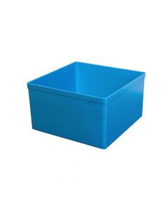 Kunststoff-Einsatzbox EcoSystem B3 blau / 108x108x63 mm 
