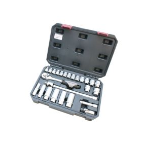Steckschl&uuml;ssel-Satz 26-tlg KRAFTWERK 3/8"